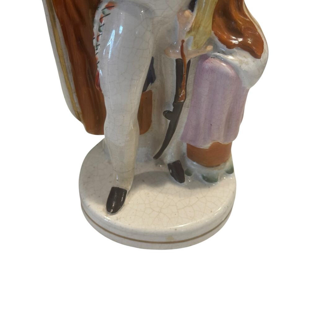 Antique 19 C Staffordshire Prince Albert Figurine - Picture 9 of 10